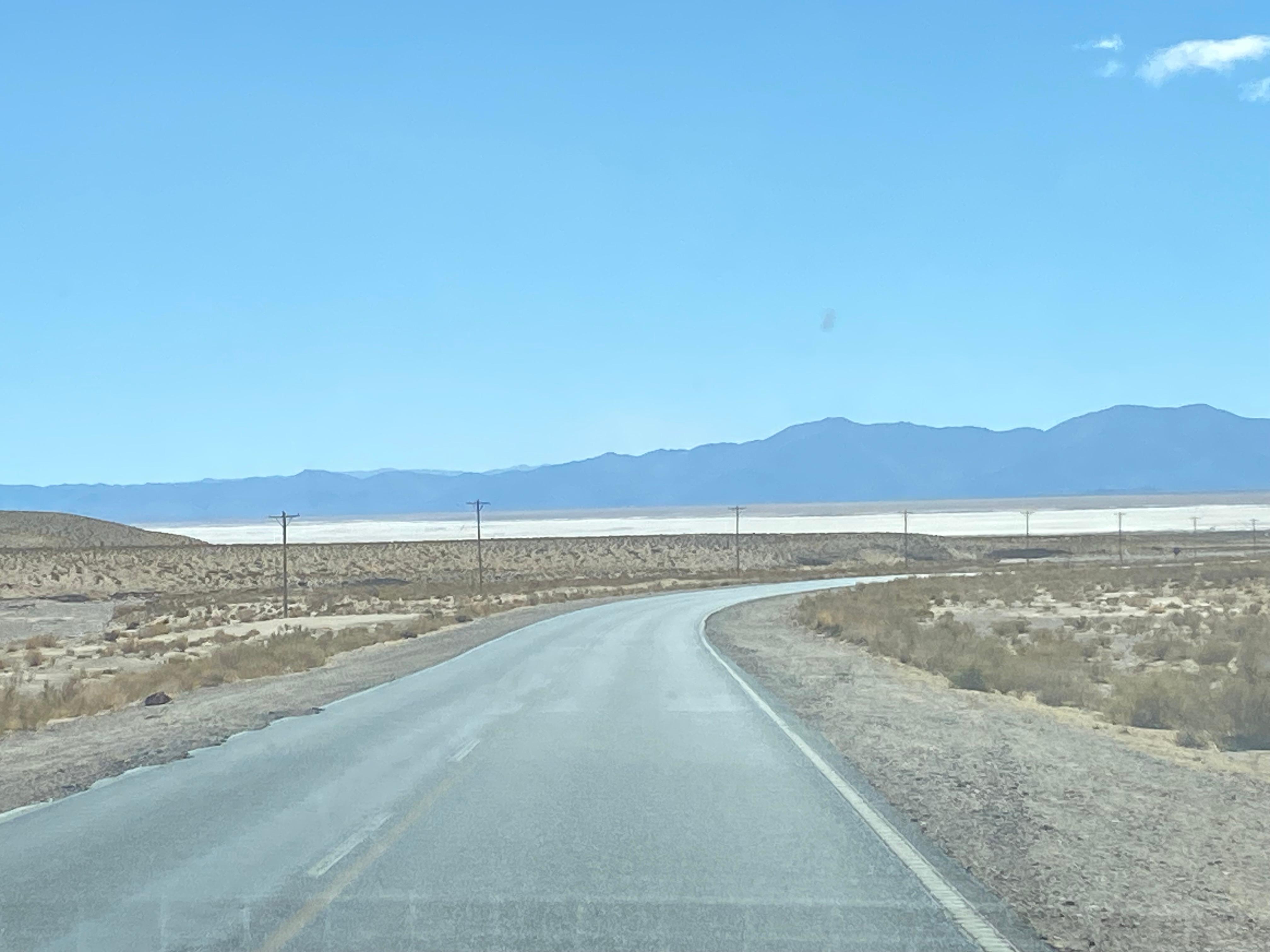 Rodovia no Chile